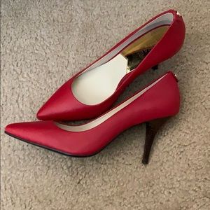 Michael Kors Shoes - BRAND NEW MICHAEL KORS heels. Red. Size 8 Michael Kors Shoes - BRAND NEW MICHAEL KORS heels. Red. Size 8